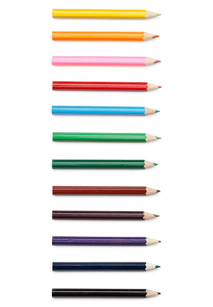 ołówki - color image photography crayon art zdjęcia i obrazy z banku zdjęć