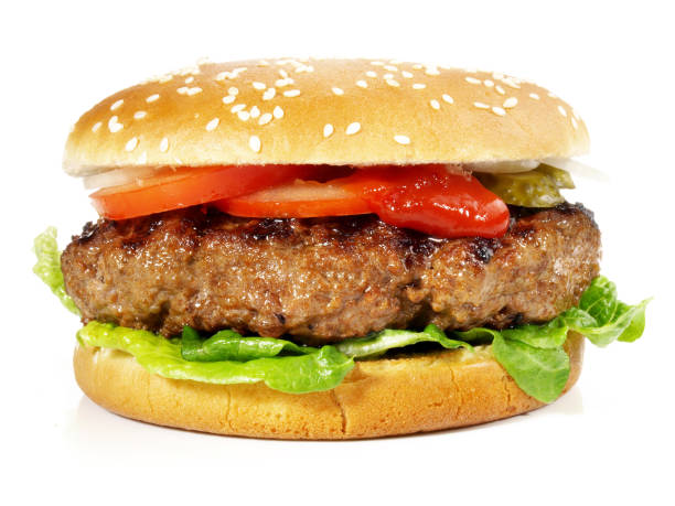 istock Big Size Hamburger - Fast Food - Isolated 1656469941
