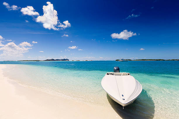 Beautiful sea going speedboat