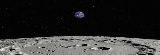 istock The Earth as Seen from the Surface of the Moon 1656478610