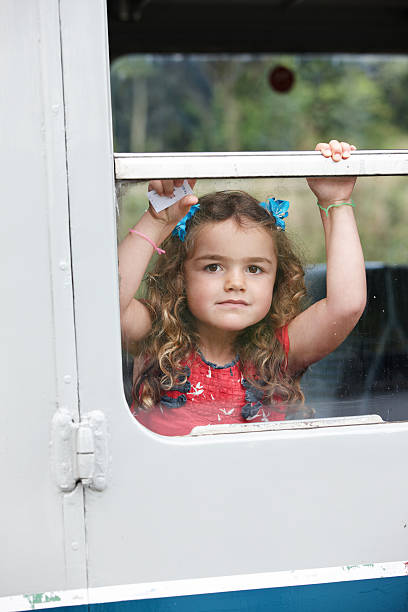 istock Five year old girl portrait 165648114