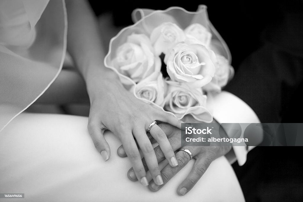 wedding wedding. photo taken in ambient light, slightly grainy. Wedding Stock Photo