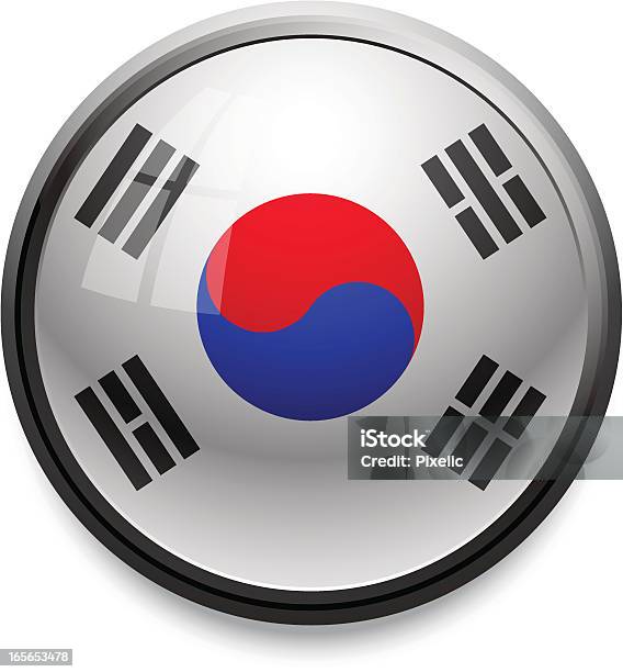 韓国の国旗イオン - アイコンのベクターアート素材や画像を多数ご用意 - アイコン, イラストレーション, カットアウト