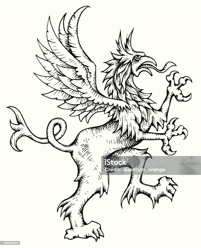 Griffin - Lizenzfrei Greif Vektorgrafik