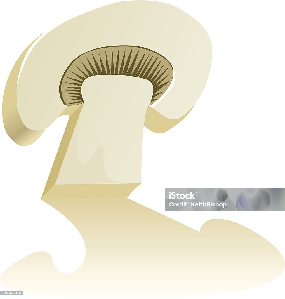 champignon - clipart vectoriel de Aliment libre de droits