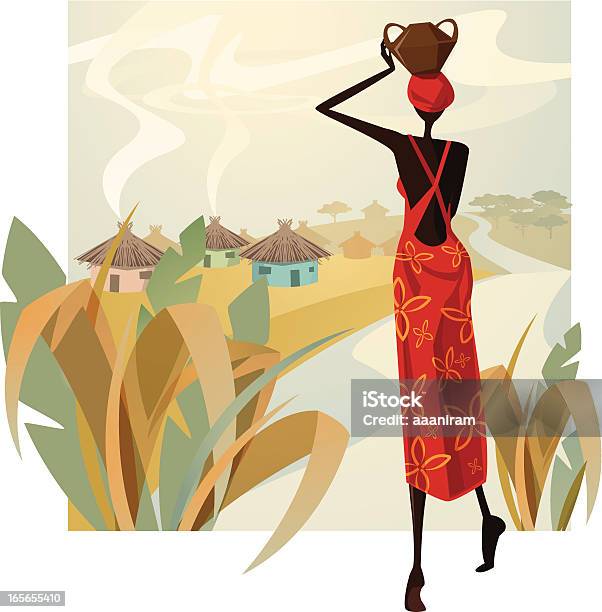 Miss Africa Stock Illustration - Download Image Now - Africa, African Culture, African Ethnicity