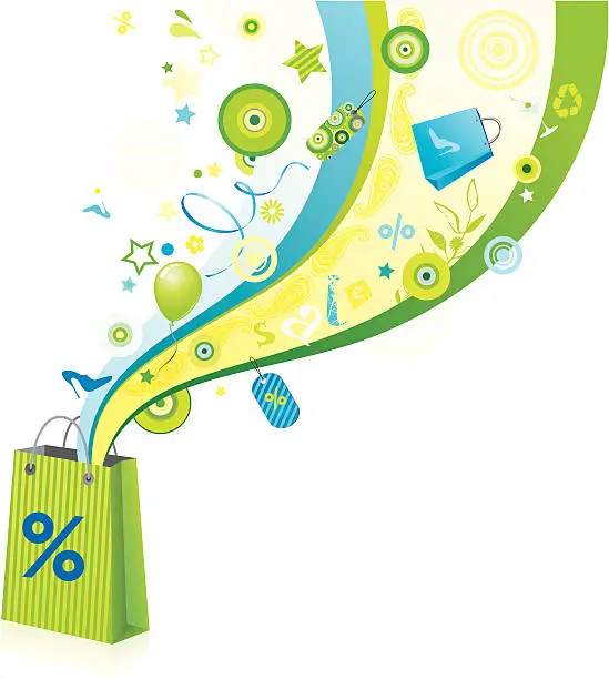 Vector illustration of Big sale