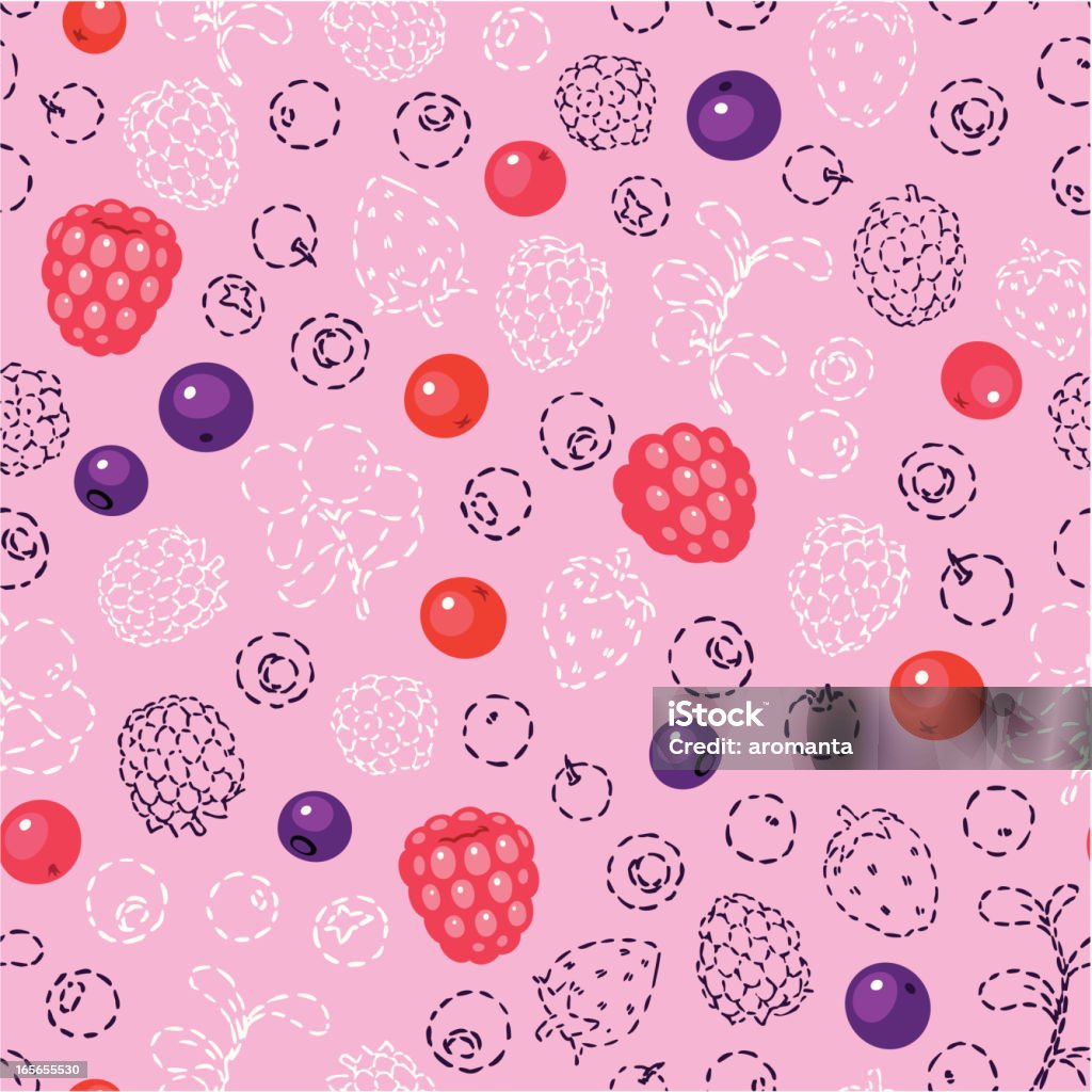 Berry Basic Patterns Seamless Pattern With Berries Stock Illustration - Download Image Now ...
