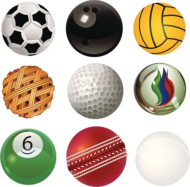 Vector illustration of Ball2