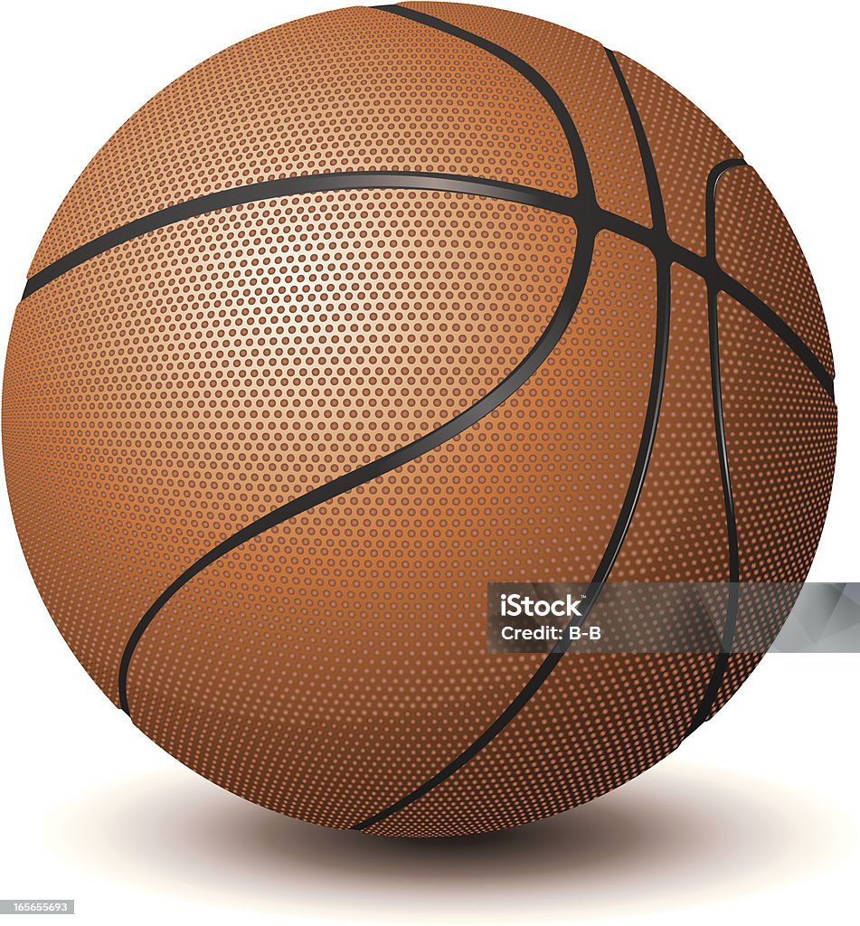 Basket Ball - arte vectorial de Baloncesto libre de derechos