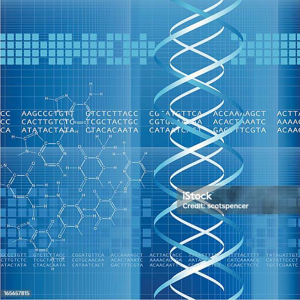 Ilustración de Código Del Adn y más Vectores Libres de Derechos de Gel de secuenciación - Gel de secuenciación , Terapia genética, ADN