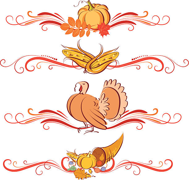 illustrazioni stock, clip art, cartoni animati e icone di tendenza di giorno del ringraziamento - thanksgiving plum autumn apple
