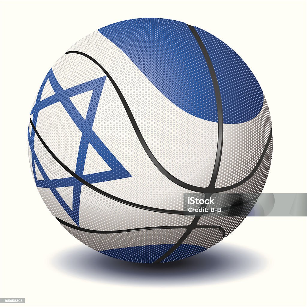 Basketball – Israel - Lizenzfrei Basketball Vektorgrafik