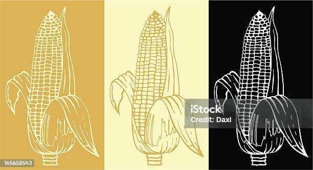 Corn Stock Vektor Art und mehr Bilder von Mais - Zea - Mais - Zea, Zuckermais, Freisteller – Neutraler Hintergrund