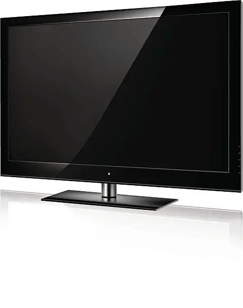 Vector illustration of LCD or LED TV
