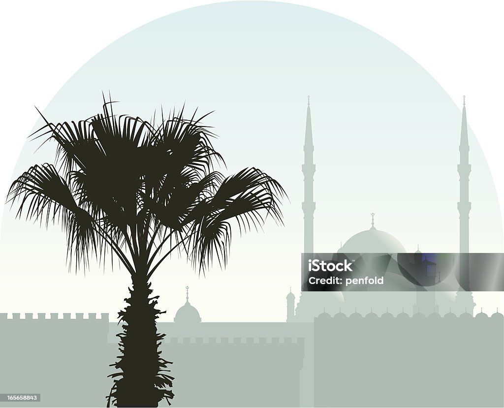 Каир Мечеть - Векторная графика Арабеска роялти-фри