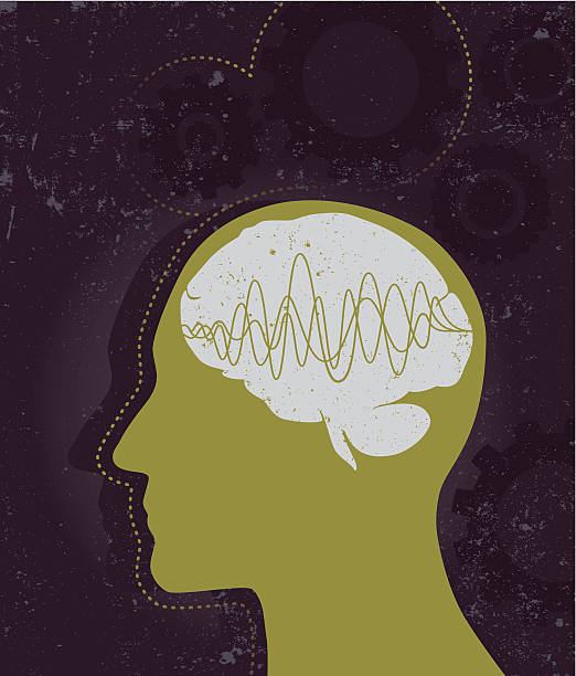Brain works Your brain in motion concussion stock illustrations