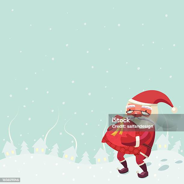 산따 클라우스 매직기 있는 선물 12월에 대한 스톡 벡터 아트 및 기타 이미지 - 12월, 가방, 겨울