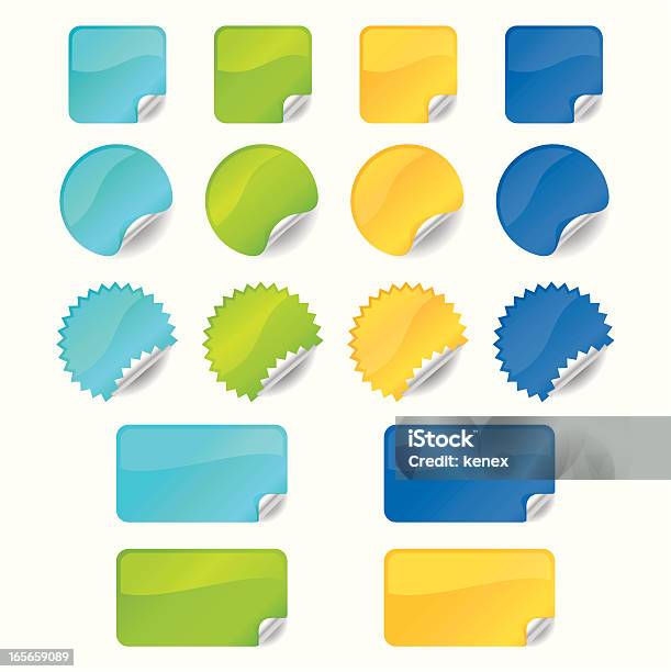 Glänzende Banner Stock Vektor Art und mehr Bilder von Rechteck - Rechteck, Bedienungsknopf, ClipArt