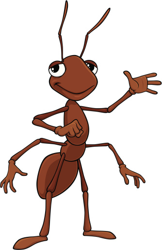 Free Ant Cartoon Clipart in AI, SVG, EPS or PSD