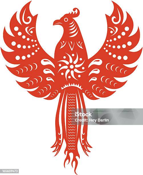 Phoenix Bird Stock Vektor Art und mehr Bilder von Phönix - Phönix, Mexikanische Kultur, Hinauf bewegen