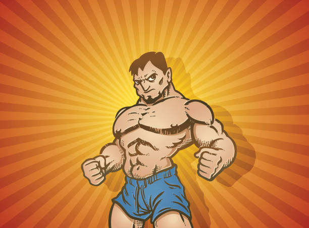 ilustraciones, imágenes clip art, dibujos animados e iconos de stock de ultimate fighter - ultimate fighting