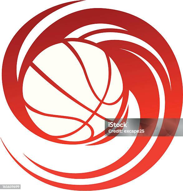 Spinning Basketball Stock Illustration - Download Image Now - Basketball - Ball, Basketball - Sport, Flame