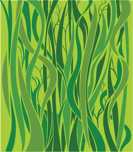 Vector illustration of Grass