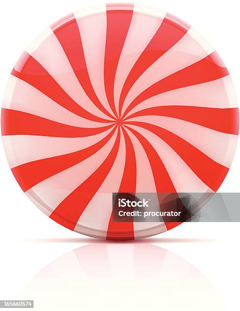 Gestreifte Candy Stock Vektor Art und mehr Bilder von ClipArt - ClipArt, Einzelner Gegenstand, Freisteller – Neutraler Hintergrund