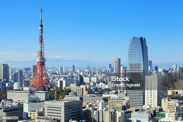 Photo libre de droit de Ville De Tokyo banque d'images et plus d'images libres de droit de Architecture - Architecture, Asie, Bleu