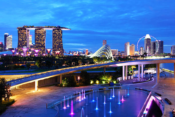 istock Singapore city at night 165661728