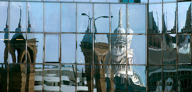 istock reflection of the city 165665889
