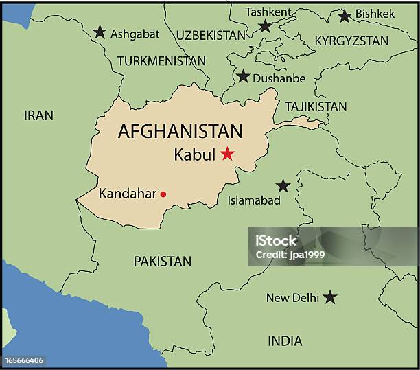 맵 아프가니스탄식 아프가니스탄에 대한 스톡 벡터 아트 및 기타 이미지 - 아프가니스탄, 지도, 칸다하르