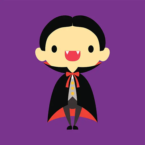 Vector illustration of Count Dracula