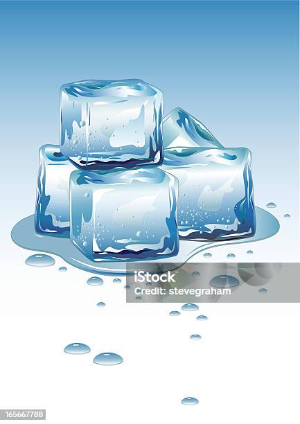 Ice Cubes Stock Illustration - Download Image Now - Ice Cube, Vector, Backgrounds