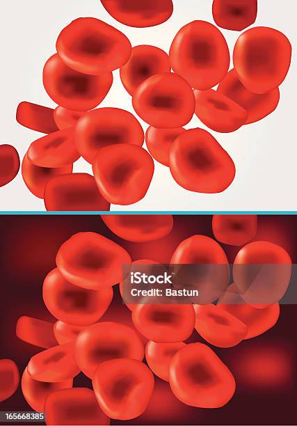 Кровяные Клетки Течет — стоковая векторная графика и другие изображения на тему Векторная графика - Векторная графика, Группа объектов, Иллюстрация