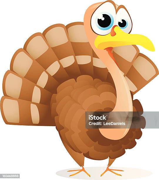 Turkey Cartoon Stock Illustration - Download Image Now - Animal, Beak, Bird  - iStock