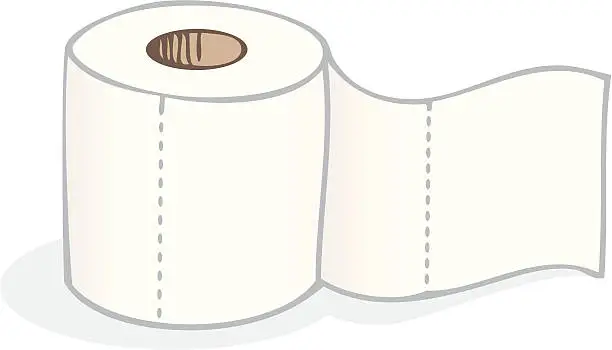 Vector illustration of Toilet Paper