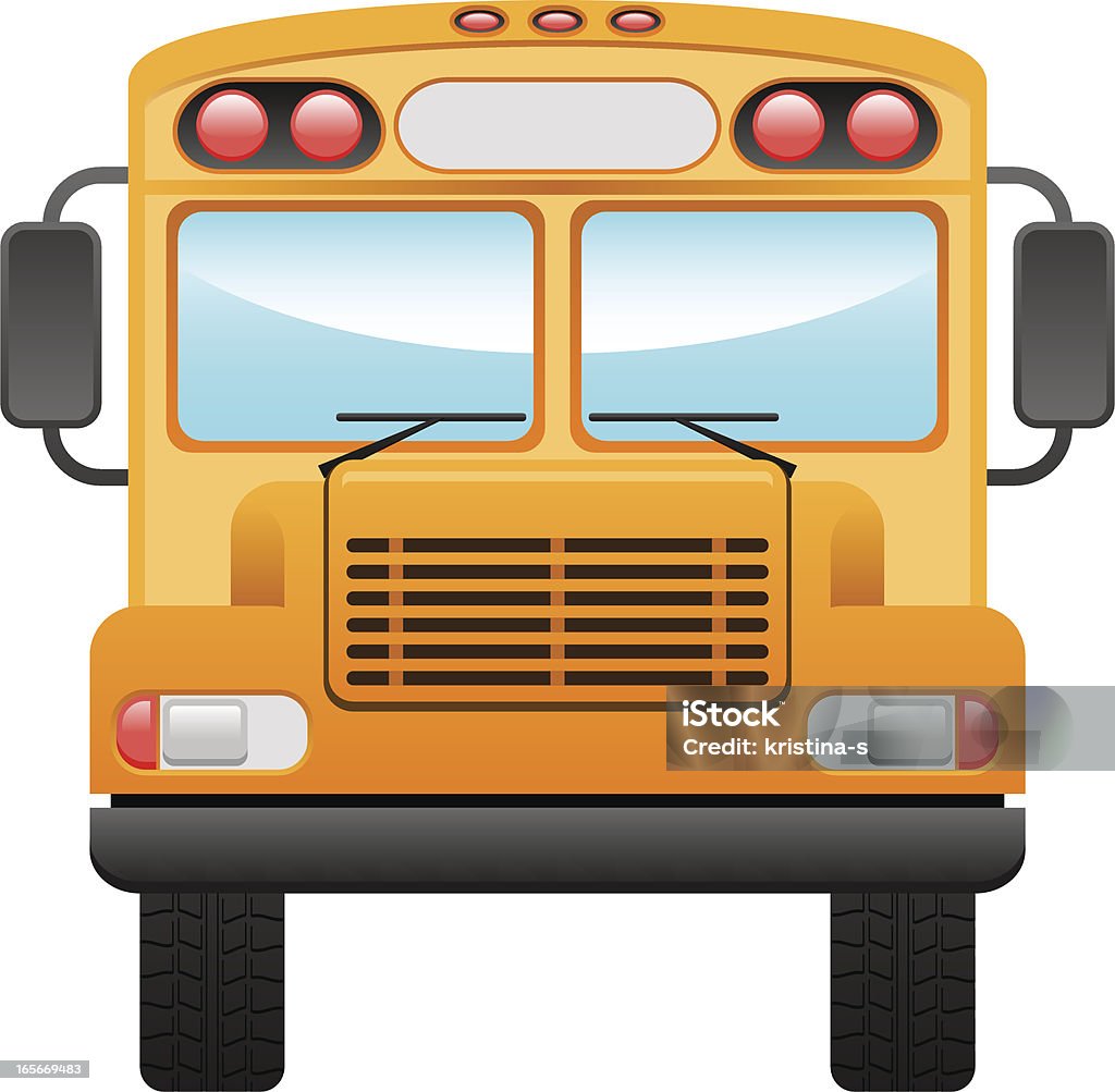 School bus - Lizenzfrei Schulbus Vektorgrafik