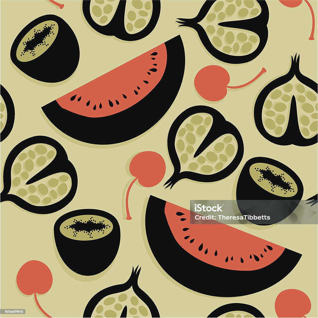 Fruity Pattern A seamless pattern of fruit. Backgrounds stock vector Fruity Pattern A seamless pattern of fruit. Backgrounds stock vector