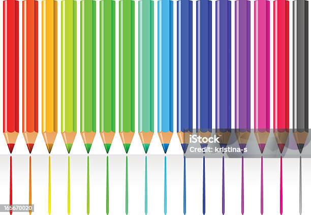 연필 스펙트럼 0명에 대한 스톡 벡터 아트 및 기타 이미지 - 0명, 검은색, 노랑