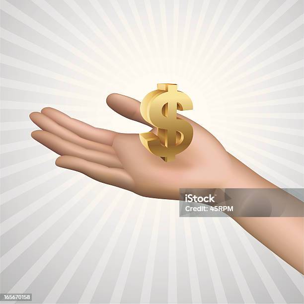 Concepts Money On Hand Stock Illustration - Download Image Now - Achievement, Aspirations, Award