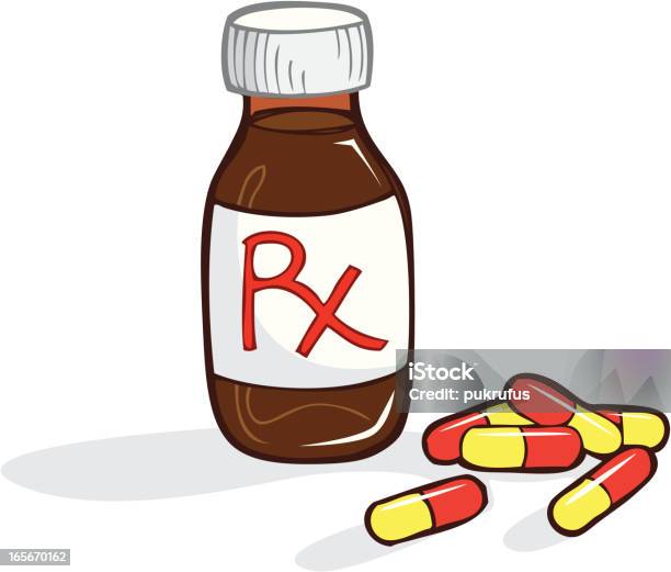 Medizin Stock Vektor Art und mehr Bilder von ClipArt - ClipArt, Comic - Kunstwerk, Flasche