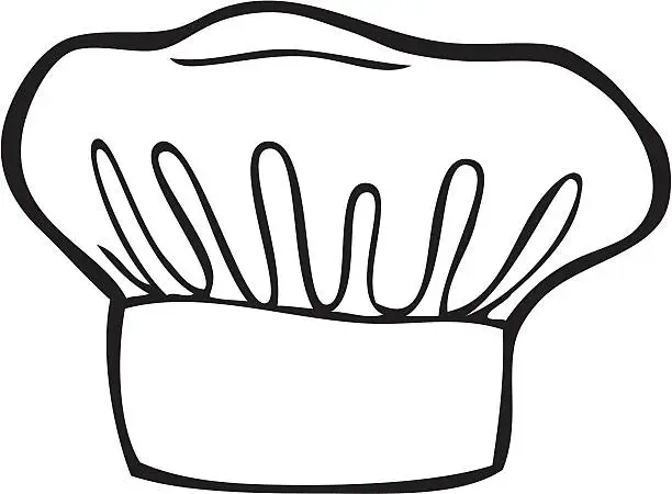 Chef Hat Knife Royalty Free Stock SVG Vector and Clip Art