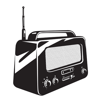 Free download of Vintage Radio Vector Graphic Free download of Vintage Radio Vector Graphic