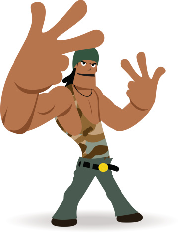 Yo Cool And Trendy Hip Hop Man Making Hand Gestures Stock Illustration -  Download Image Now - iStock