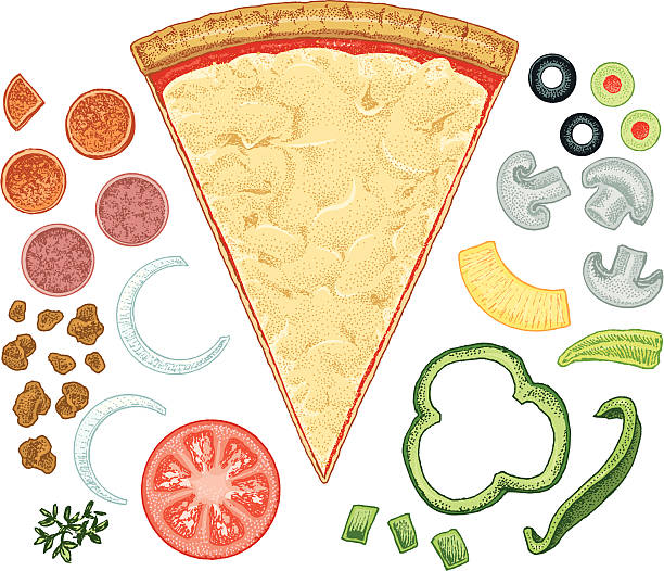 Making Pizza Clipart Toppings