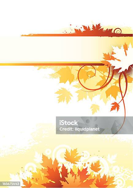 Autumn Background Stock Illustration - Download Image Now - Autumn, Back Lit, Backgrounds