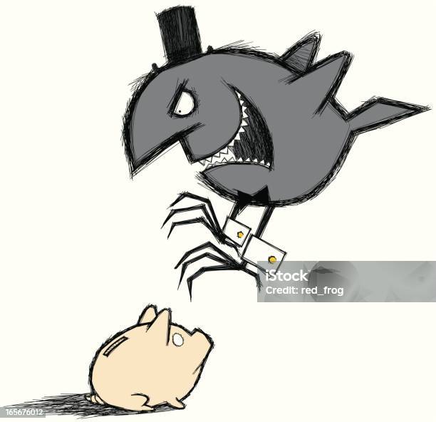 The Banker Stock Illustration - Download Image Now - Animal, Bank Account, Banking