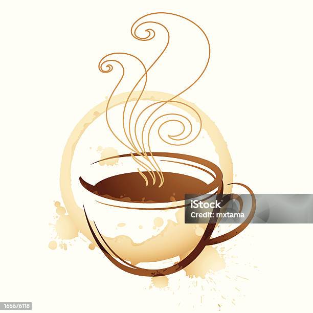 Kawa Tekstura Płótna - Stockowe grafiki wektorowe i więcej obrazów Ilustracja - Ilustracja, Kawa - napój, Bez ludzi